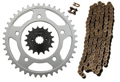 Solid Spare 525x122 O-Ring Drive Chain & 17/41 Sprockets for Honda Shadow 750 VT750 C/CD/CD2