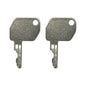 (2) Ignition Key For Ford JCB New Holland Case Backhoe Tractor 92274 86502903