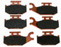 Solid Spare Front Rear Pads Brakes for Can-Am Quest Max Std XT Sev Duty