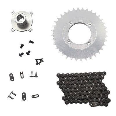 Solid Spare SPI Quick Change Drive Hub, Chain, 36T Sprocket Kit for Ski-Doo MXZ120 2023-2026