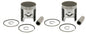 2 SPI Standard Bore Piston Kits for Arctic Cat 370 Snowmobiles 1999-2008 60mm