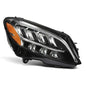 Solid Spare Full LED Headlight Right Passenger Side Fit For 19-21 Mercedes Benz C300 W205