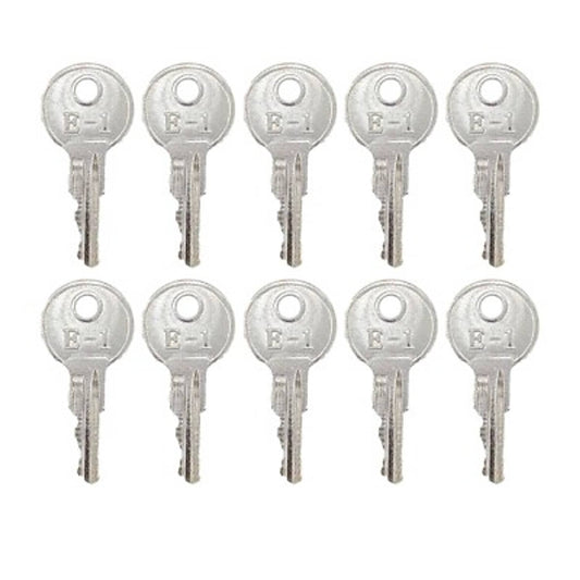 Solid Spare (10) EZGO Golf Cart Key For EZGO Carts RXV TXT Medalist Marathon 1982+