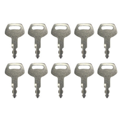 Solid Spare (10) Ignition Key For Case JCB Sumitomo Linkbelt Excavator S450 150979A1 KHR3079