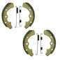 Solid Spare Front Brake Shoes for Kawasaki fits 1994-2000 Mule 2500 KAF620C