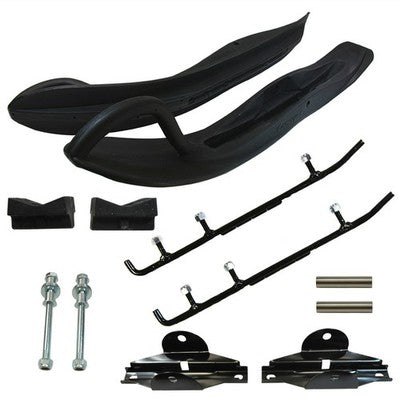 Solid Spare Exo-S Touring Skis Mount Kit & 4" Carbides for Arctic Cat fits Some 2016-2017