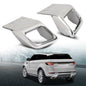 Solid Spare Rear Bumper Exhaust Tube Trim Fit For 10-18 Land Rover Range Rover Evoque