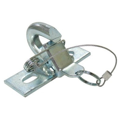 Solid Spare SPI Universal Snowmobile Draw Hook - Slant Cut Syle - 2,200 Lb Capacity