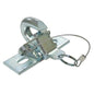 Solid Spare SPI Universal Snowmobile Draw Hook - Slant Cut Syle - 2,200 Lb Capacity