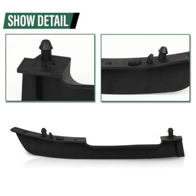 Solid Spare Fit For 18-22 Land Rover Range Rover Front Bumper Air Deflector Left+Right