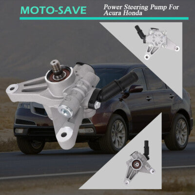 Solid Spare Power Steering Pump For Acura MDX 03-13 Honda Odyssey 05-10 Honda Accord 03-07