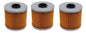 Solid Spare 3 Pack of Oil Filters for Kawasaki Bayou 220, 250 & 300, Lakota 300 & Mojave 250