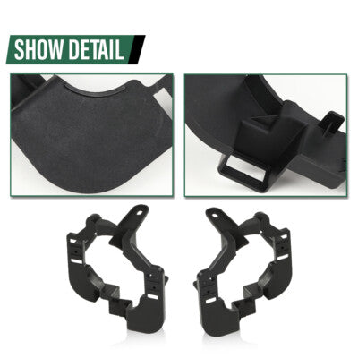 Solid Spare Fog Light Bracket Fit For 2007-2009 Nissan Altima Left+Right Side Pair Set
