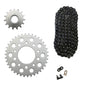 Solid Spare Black 525x110 O-Ring Chain & 15/38 Sprockets for Honda NightHawk 750 1991-2003