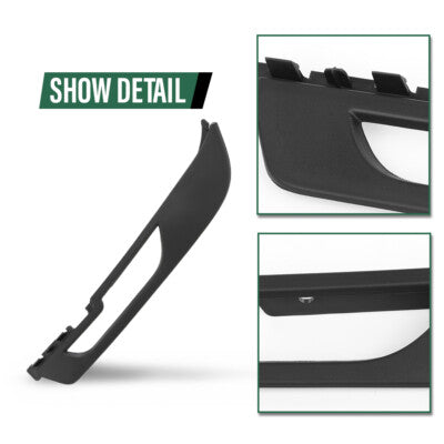 Solid Spare Fit For 2016-2019 Range Rover Evoque L538 Non-Sport Lower Bumper Air Deflector