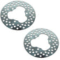 Solid Spare 2 Front Disc Brake Rotors for Kawasaki Prairie 300 & Prairie 400 fits 1997-2002