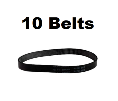 Solid Spare (10) Belt for Amway Bagless Cleartrak 1000 Vacuum CMS1000 CMS2000