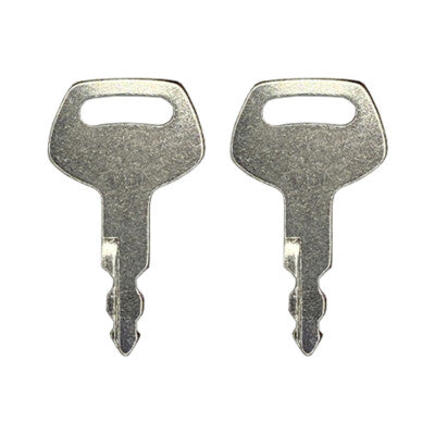 Solid Spare (2) Ignition Key For Case JCB Sumitomo Linkbelt Excavator S450 150979A1 KHR3079