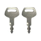 (2) Ignition Key For Case JCB Sumitomo Linkbelt Excavator S450 150979A1 KHR3079