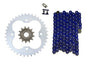 Solid Spare Blue 520x96 O-Ring Drive Chain 13/38 Sprockets for Honda TRX450R 450ER 2006-2014