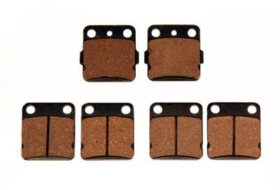 Solid Spare Front & Rear Severe Duty Brake Pads for Yamaha Blaster 200 2003 2004 2005 2006