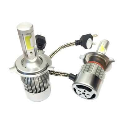 For 14-17 Toyota Tundra 72W 7600LM COB LED Headlight Conversion Kit Hi/Low Beam