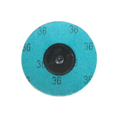 Solid Spare 25PCS 3 inch 36 Grit Aluminum Oxide Roll Lock Die Grinder Sanding Grinding Disc