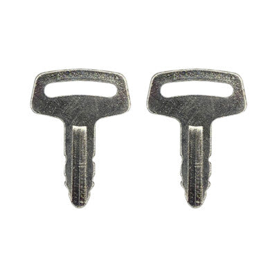 Solid Spare (2) Ignition Key For Kubota Loader Excavator & Generator 53630 RC101-53630