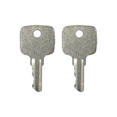 Solid Spare (2) Ignition Key For John Deere Tractor Combine Loader AR51481 AT195302 AT145929