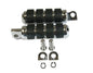Solid Spare Foot Pegs, Spring Washers, Pins for Chrome Forward Controls for Harley Sportster