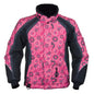 Solid Spare Girls Youth Mossi Circles Snow Jacket Coat Winter Pink with Circles Size 2