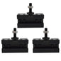 Solid Spare 3Pcs CXA #2 250-302 Quick Change Tool Post Boring Turning & Facing Holder Lathe