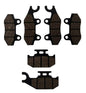 Front & Rear Brake Pads fits Yamaha Rhino 660, Rhino 450 & 2006-2012 Raptor 700