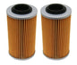 2 Pack Oil Filters for Bombardier for Can-Am Traxter 500 650 Auto CVT