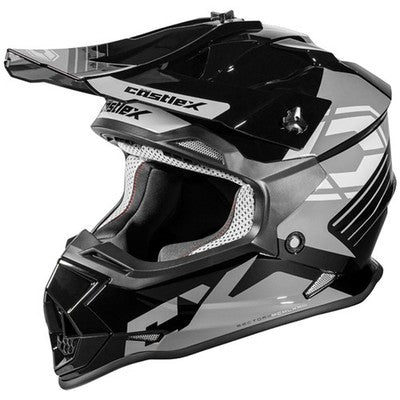 Solid Spare Youth Castle X MODE SECTOR MX Helmet Off Road ATV UTV Kids Boys Girls - DOT - S