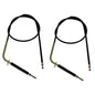 Solid Spare 2 Motion Pro Front Brake Cables for Suzuki LT80 Quadsport 80 2x4 fits 1987-2006