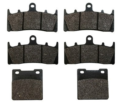 Front Rear Brake Pads for Suzuki GSXR750 GSXR1100W Bandit 1200 Hayabusa TL1000R