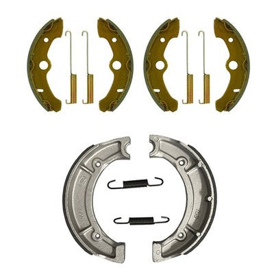 Solid Spare Front & Rear Brake Shoes for Yamaha Kodiak 400 4x4 1993 1994 1995 1996 1997 1998
