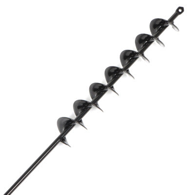 Solid Spare 32" X 2" Extended Length Garden Auger Drill Bit for Planting Bulb & Bedding Plan