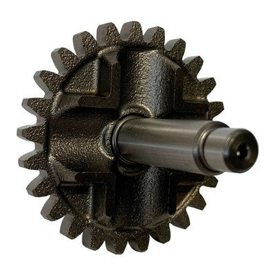 Solid Spare Water Pump Impeller Shaft w/Gear for Honda 1984-2002 CR80R & 2003-2007 CR85R