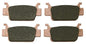 Solid Spare Front Severe Duty Brake Pads for Honda many Rincon 680, Rubicon & Foreman 500