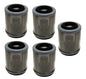 Solid Spare 5 Pack Oil Filters for Yamaha fits 1985-1989 Moto-4 200 & 1986-1990 Moto-4 225