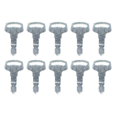 Solid Spare (10) Ignition Key For Kubota B Series Case NH Tractor Generator 63700 1524863700