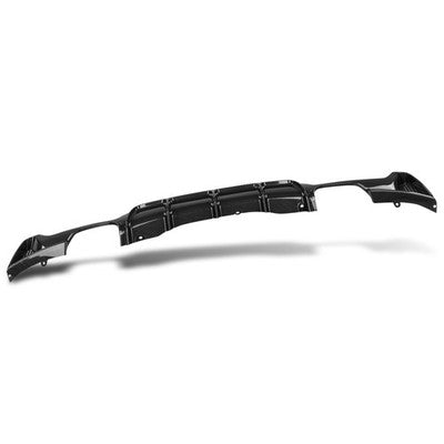 Solid Spare Rear Bumper Diffuser Carbon Look Fit For 14-20 BMW F32 F33 F36 4 Series M Sport