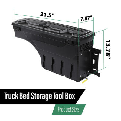 Solid Spare Fit For 99-07 Chevy Silverado & GMC Sierra Truck Bed Storage Tool Box Right Side
