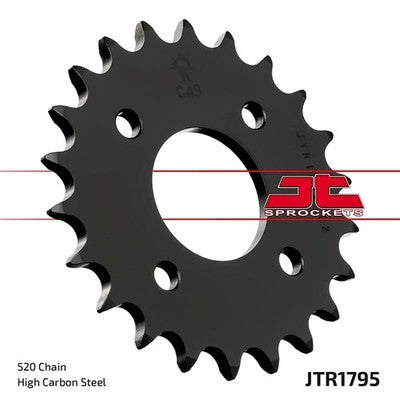 Solid Spare JT Sprockets 22 Tooth Rear Steel Sprocket for Kawasaki KFX80 2003 2004 2005 2006