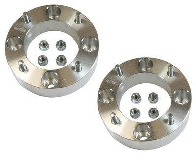 Solid Spare 2x2" ATV Wheel Spacers - 4" Total Spacing - 4/137 Bolt Pattern 10mm Studs