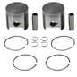 2 SPI .040 Over Bore Piston Kits for Polaris 500 RMK fits 1997 1998 1999 73mm