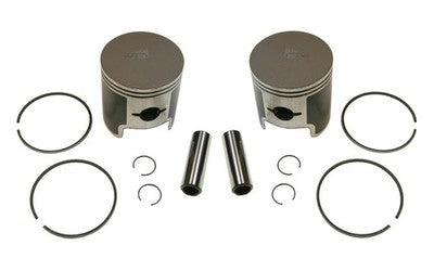 2 SPI Standard Bore Piston Kits for Arctic Cat 500 Snow fits Many 1976-1988 70mm