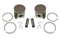 2 SPI Standard Bore Piston Kits for Arctic Cat 500 Snow fits Many 1976-1988 70mm